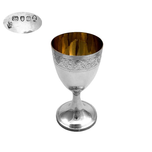 Georgian Silver  Goblet 1792