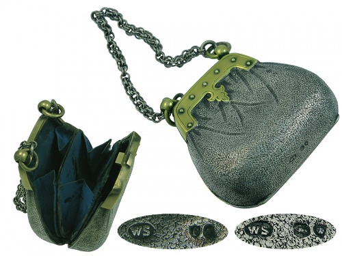 Victorian silver online purse