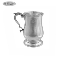 Sterling Silver Half Pint Mug London 1905