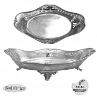 Sterling Silver  Roll Dish 1920