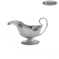Sterling Silver Sauceboat  1907
