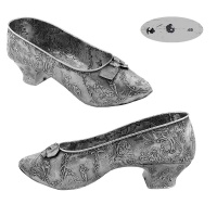 Large Continental  Silver Shoe  1900